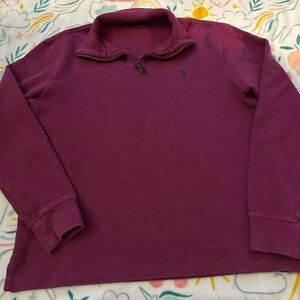 Ralph Lauren Plum Polo Sweater